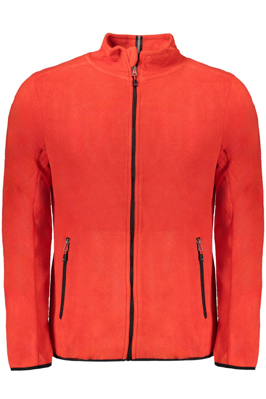 Norway 1963 Red Men's Zip-Up Sweatshirt