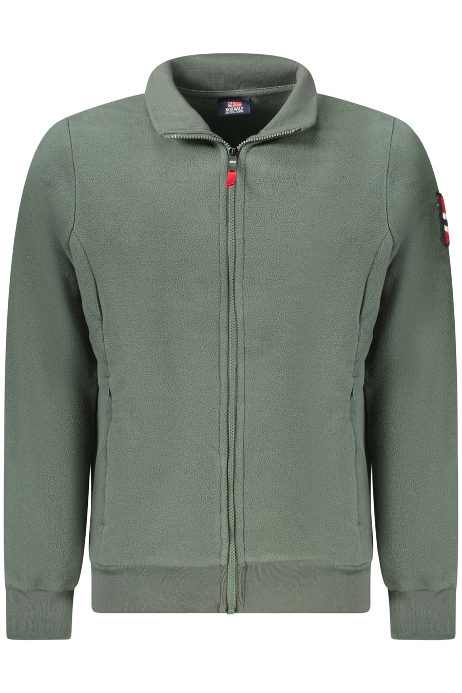 Norway 1963 Men's Green Zip-Up Sweatshirt