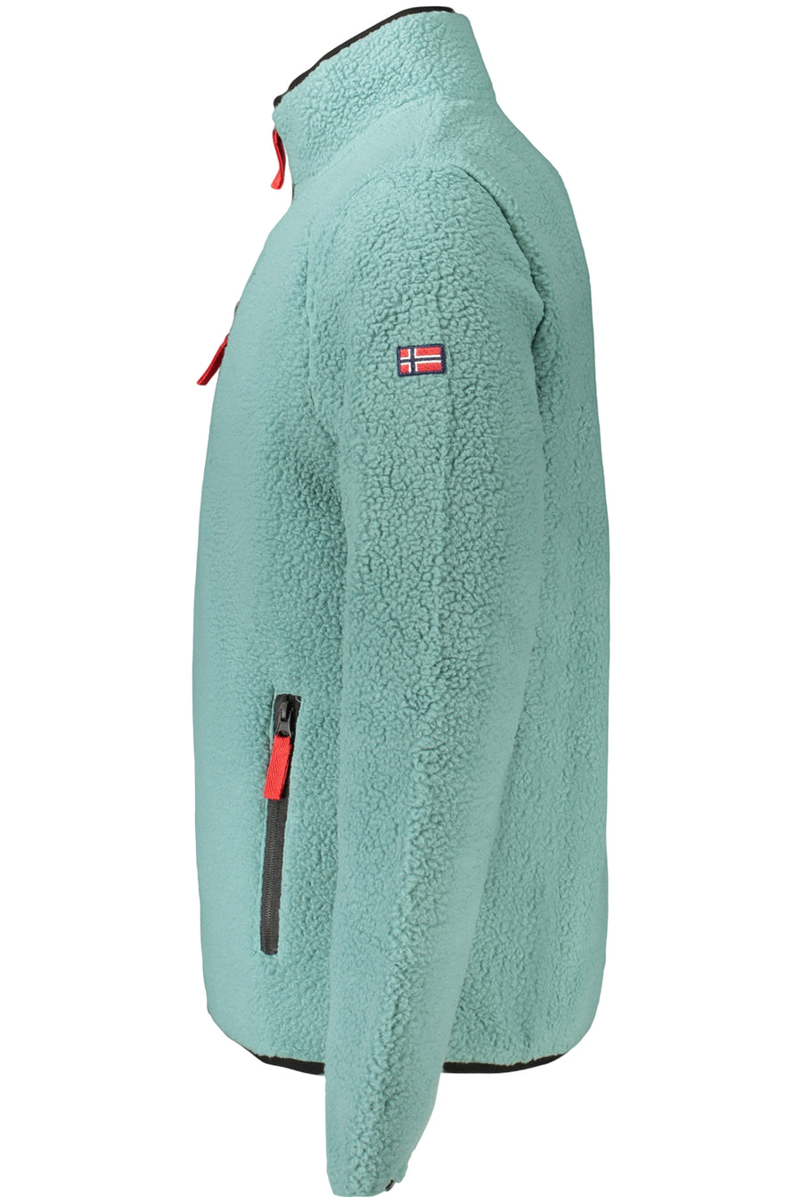 Norway 1963 Men's Green Zip-Up Sweatshirt