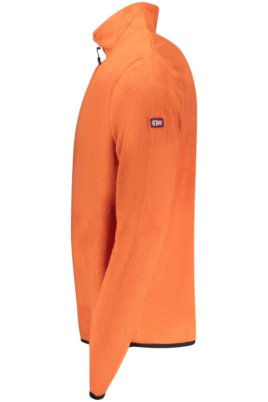 Norway 1963 Men's Orange Zip-Up Sweatshirt