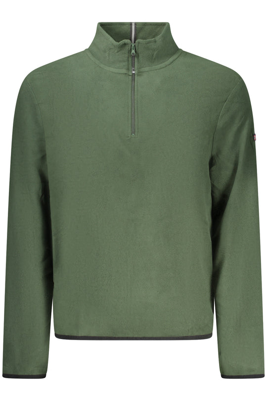 Norway 1963 Men's Zip-Up Sweatshirt, Green