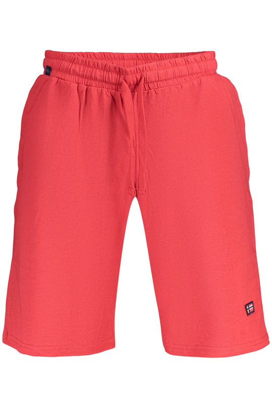 Norway 1963 Men's Red Bermuda Shorts
