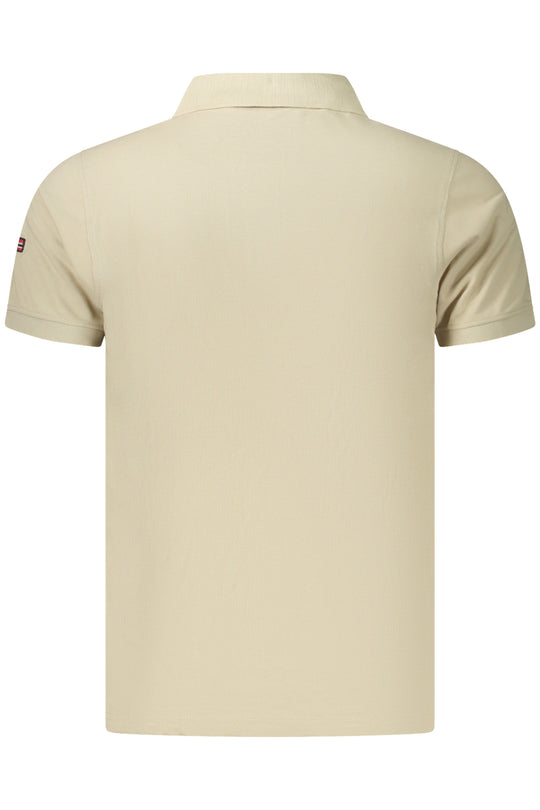 Norway 1963 Men's Short-Sleeve Polo Shirt, Beige