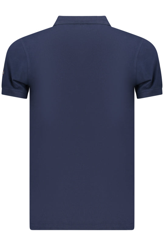 Norway 1963 Men's Short-Sleeved Polo Shirt, Blue