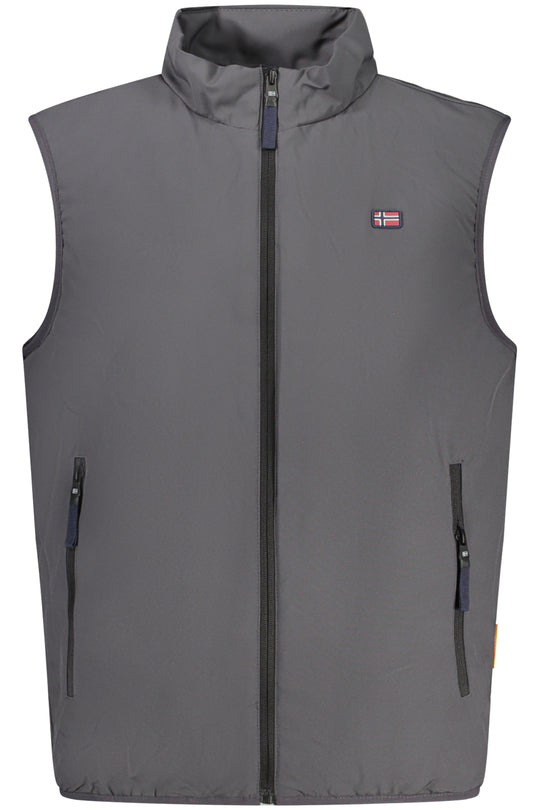 Norway 1963 Men's Gray Sleeveless Jacket