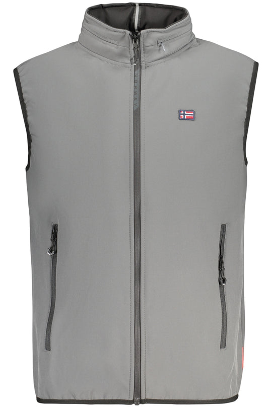 Norway 1963 Men's Gray Sleeveless Jacket
