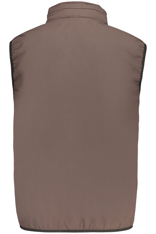 Norway 1963 Men's Brown Sleeveless Jacket