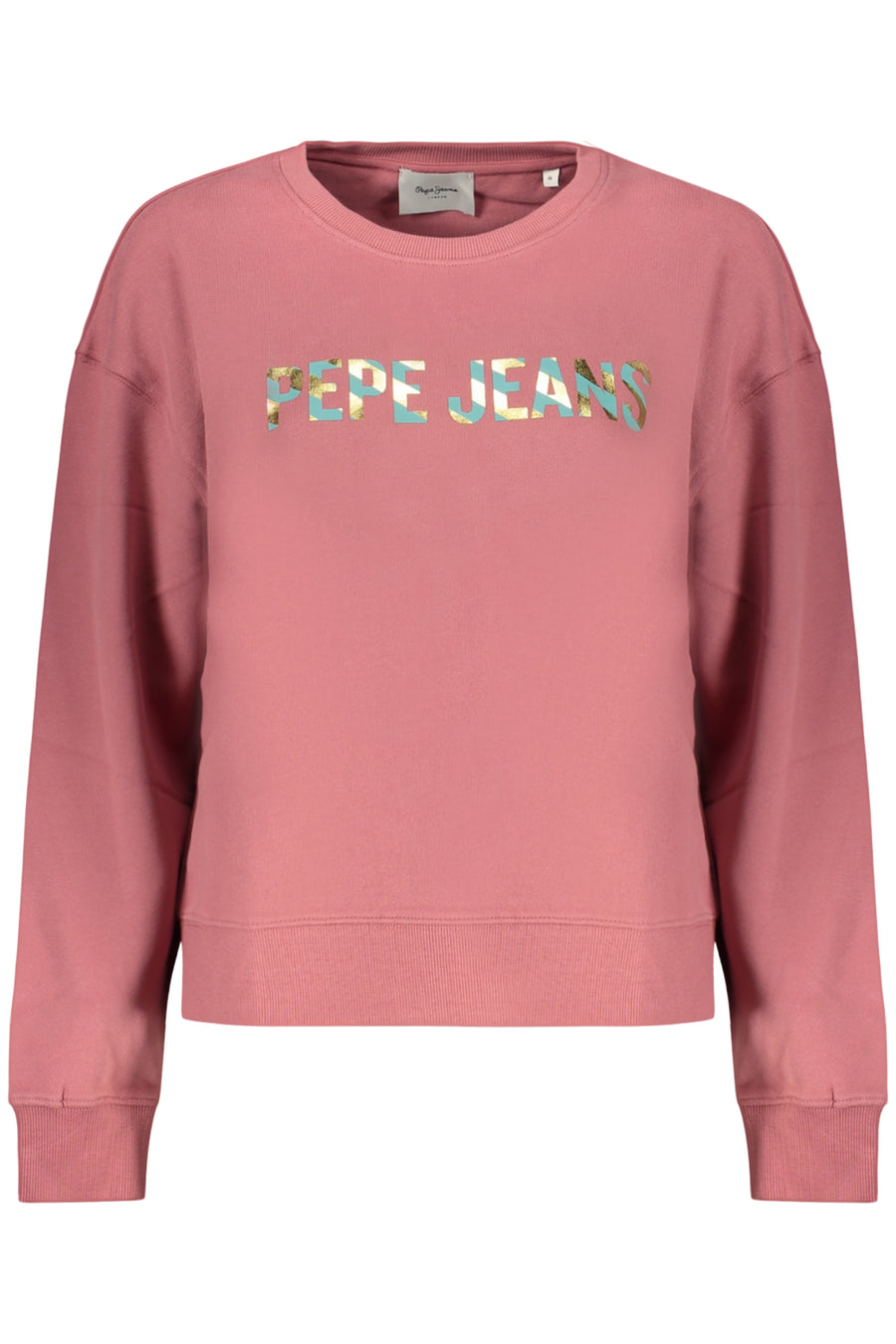 Pepe Jeans Women's Pink Zip-Up Sweatshirt