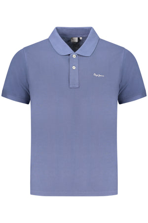 Pepe Jeans Men's Short-Sleeve Polo Shirt, Blue