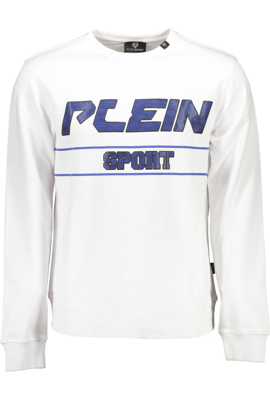 Plein Sport Men's Zip-Up Sweatshirt White