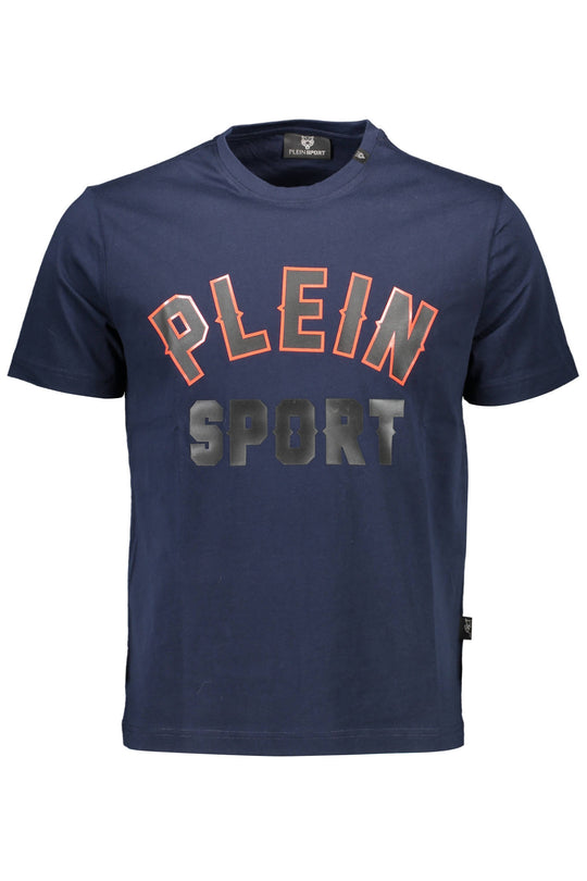Plein Sport Men's Short Sleeve T-Shirt Blue