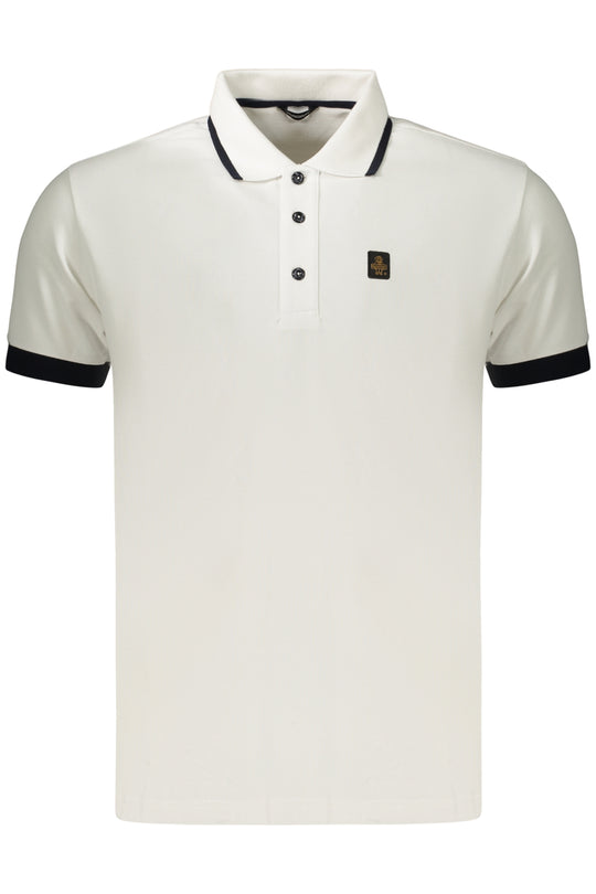 Refrigiwear Men's Short-Sleeve Polo Shirt White