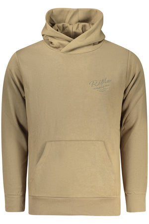 Rifle Men's Zip-Up Sweatshirt Brown