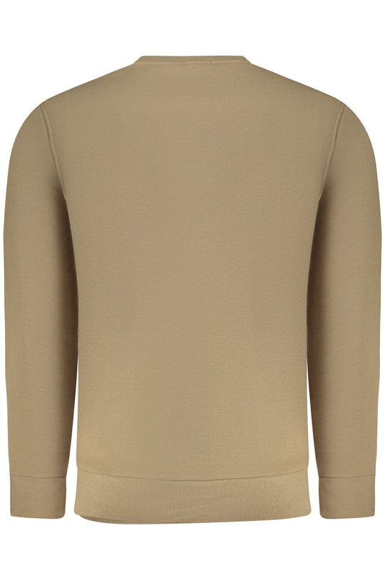 Rifle Men's Zip-Up Sweatshirt Brown