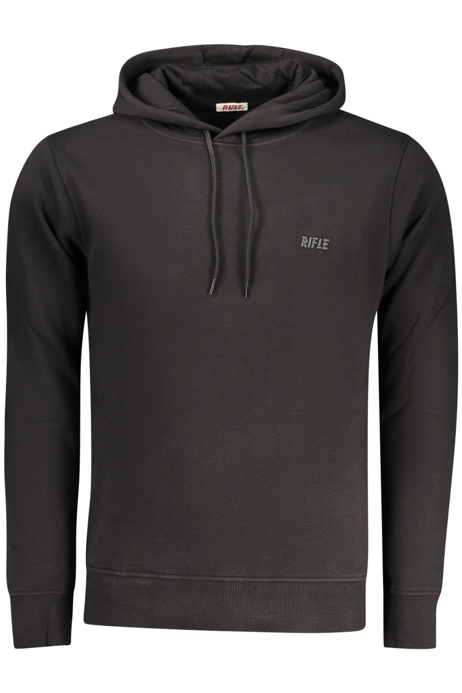 Rifle Men's Black Zip-Up Sweatshirt