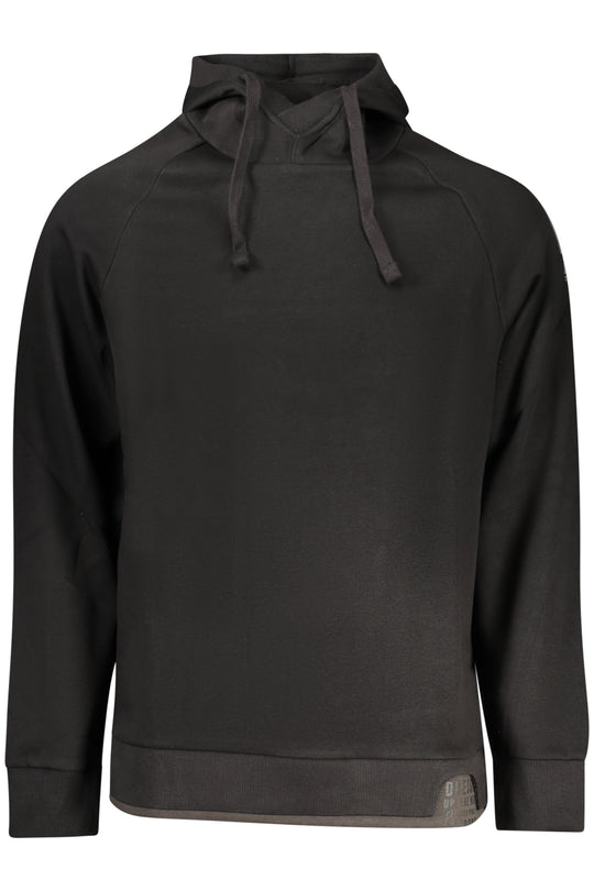 Rifle Men's Black Zip-Up Sweatshirt