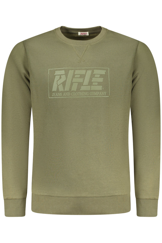 Rifle Men's Zip-Up Sweatshirt Green