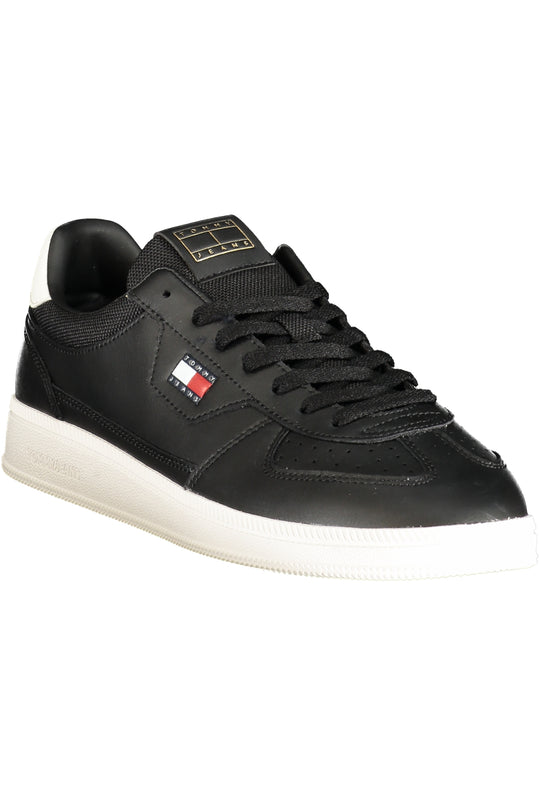 Tommy Hilfiger Men's Black Sports Shoes