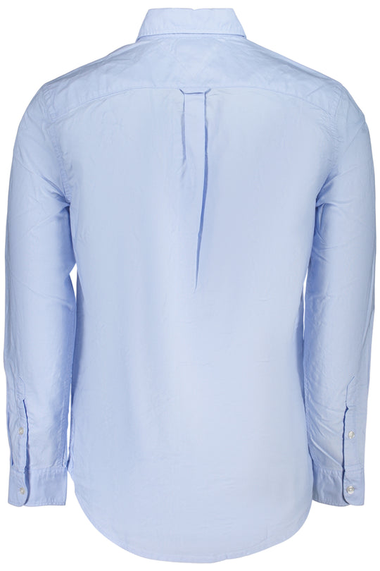 Tommy Hilfiger Men's Long-Sleeved Shirt, Blue