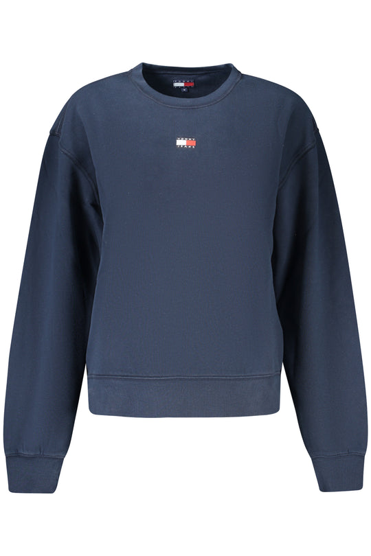 Tommy Hilfiger Women's Blue Zip-Up Sweatshirt