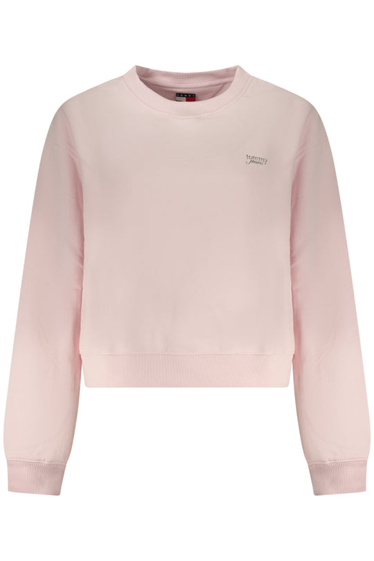Tommy Hilfiger Women's Pink Zip-Up Sweatshirt
