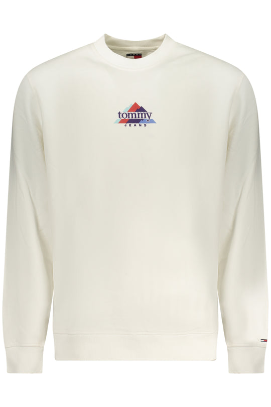 Tommy Hilfiger Men's Zip-Up Sweatshirt White