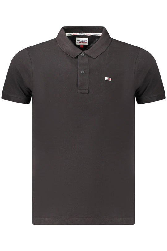 Tommy Hilfiger Men's Short Sleeve Polo Black