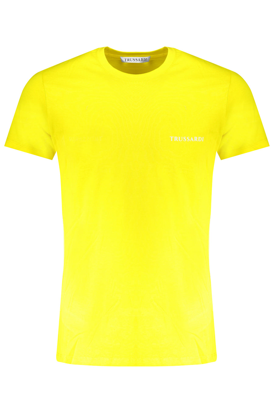 Trussardi Yellow Men's Short Sleeved T-Shirt