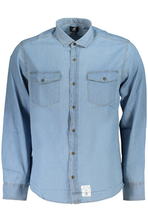 U.S. Grand Us Grand Men's Long-Sleeved Shirt, Blue