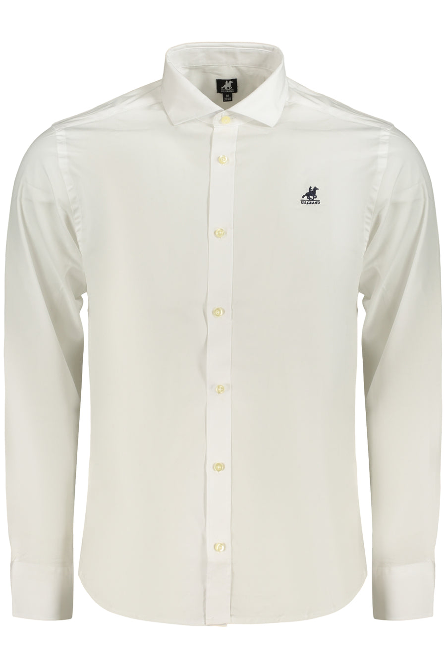U.S. Grand Us Grand Men's Long-Sleeved White Shirt