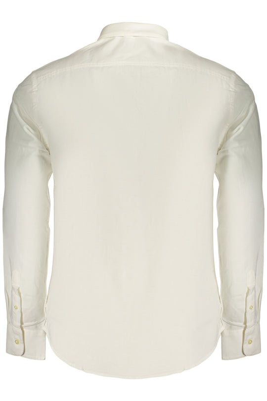 U.S. Grand Us Grand Men's Long-Sleeved White Shirt