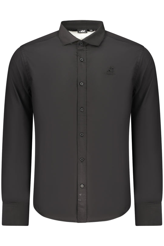 U.S. Grand Us Grand Men's Black Long-Sleeved Shirt