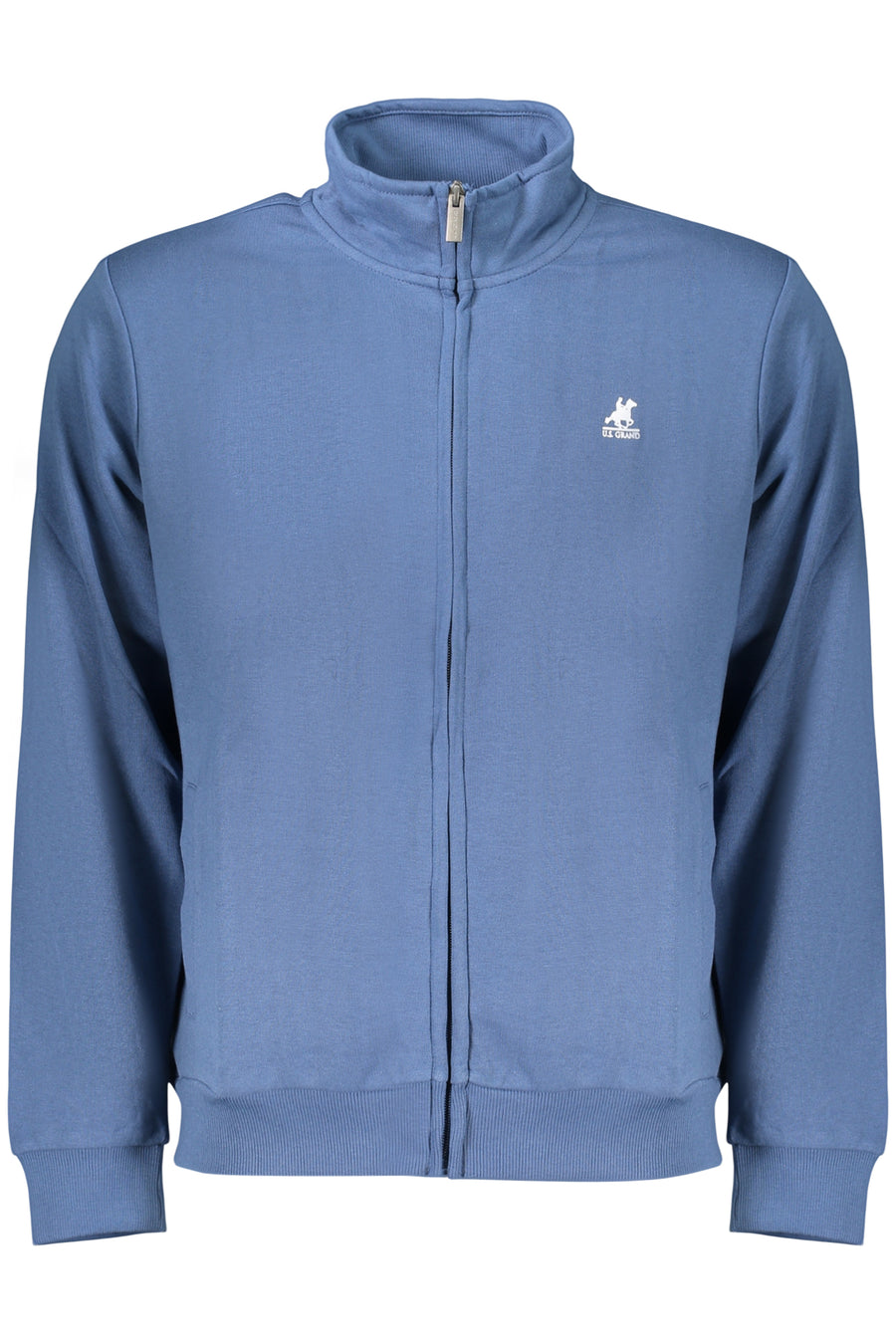 U.S. Grand Us Grand Men's Blue Zip-Up Sweatshirt