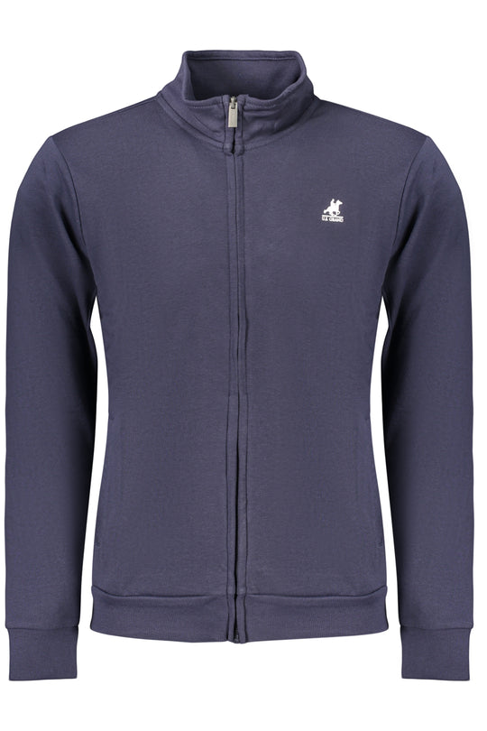U.S. Grand Us Grand Men's Blue Zip-Up Sweatshirt