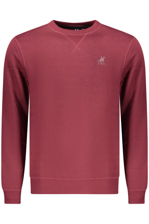 U.S. Grand Us Grand Men's Red Zip-Up Sweatshirt