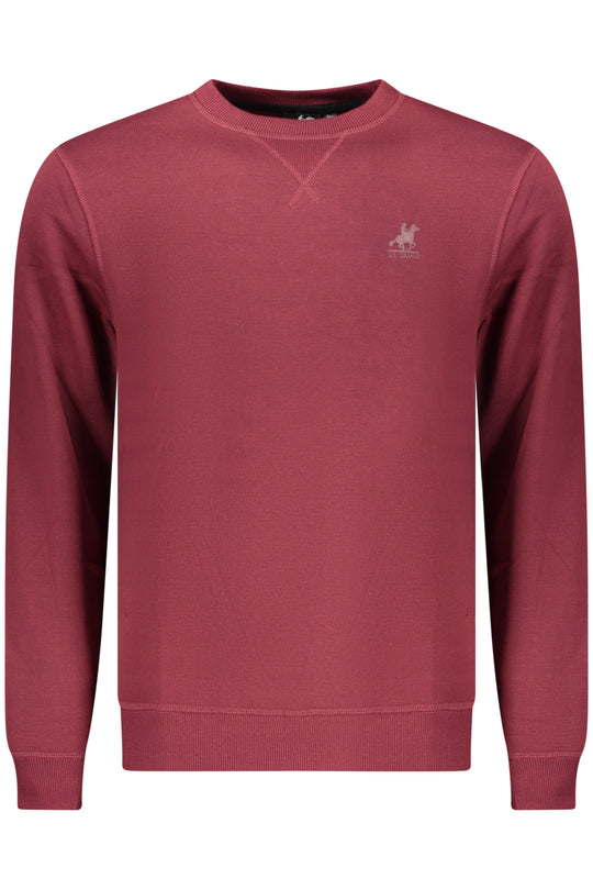 U.S. Grand Us Grand Men's Red Zip-Up Sweatshirt