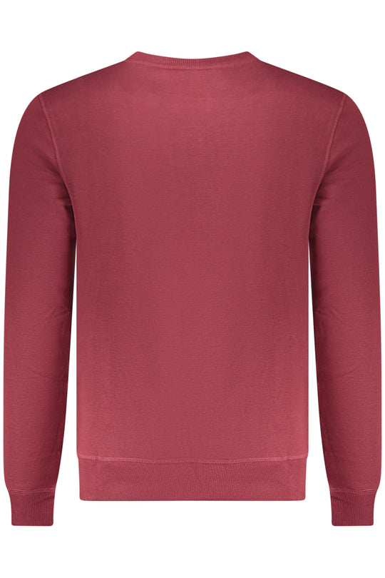 U.S. Grand Us Grand Men's Red Zip-Up Sweatshirt