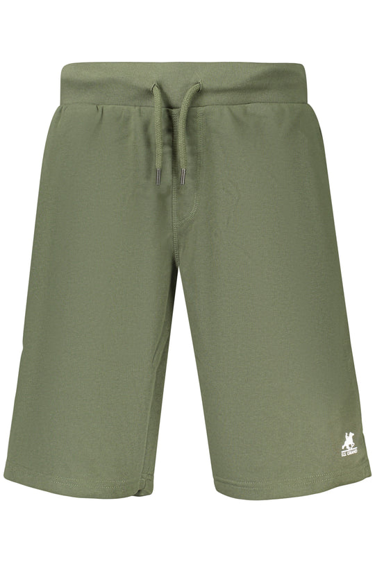 U.S. Grand Us Grand Men's Green Short Tracksuit Pants