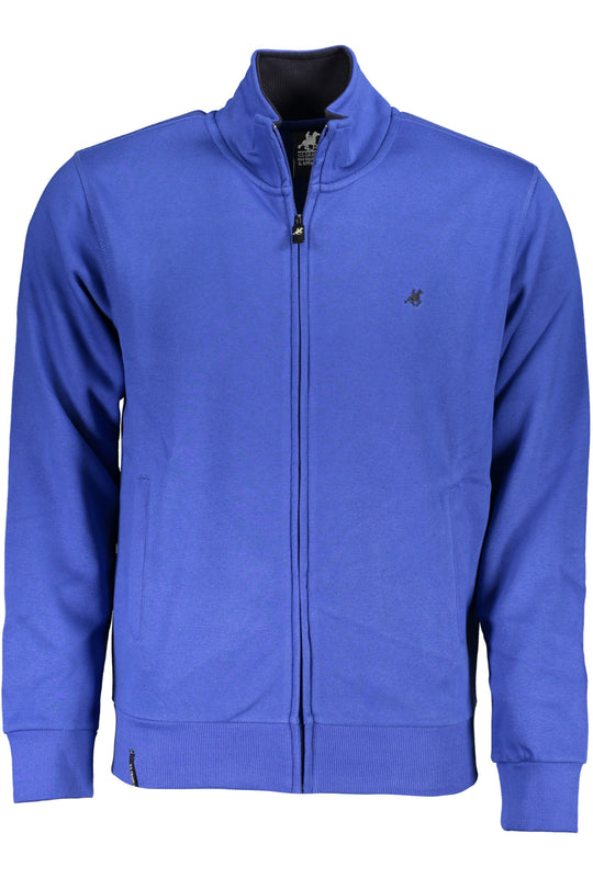 U.S. Grand Us Grand Men's Blue Zip-Up Sweatshirt