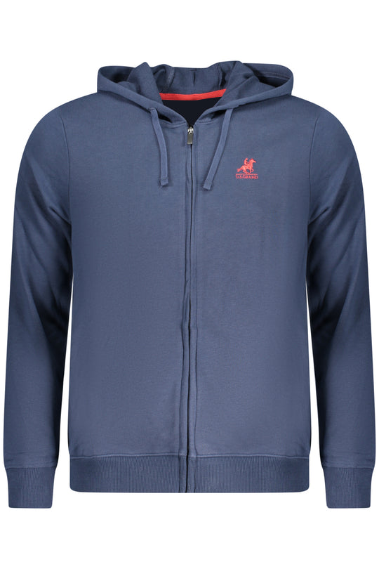 U.S. Grand Us Grand Men's Blue Zip-Up Sweatshirt