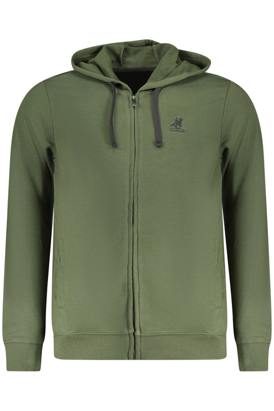 U.S. Grand Us Grand Men's Green Zip-Up Sweatshirt