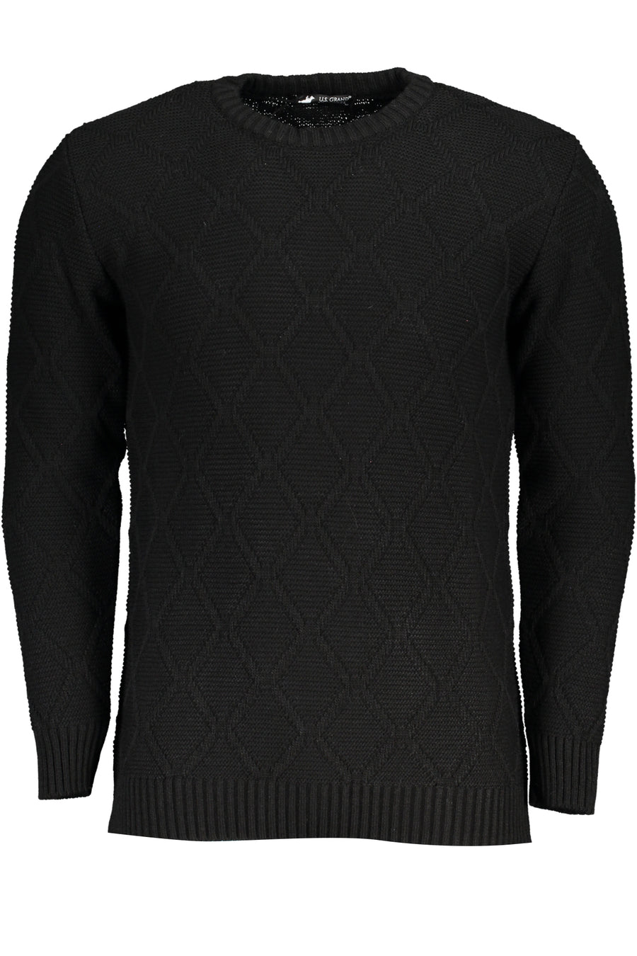 U.S. Grand Us Grand Men's Black Sweater
