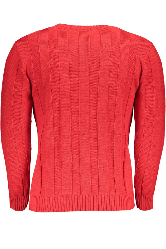 U.S. Grand Us Grand Men's Red Sweater