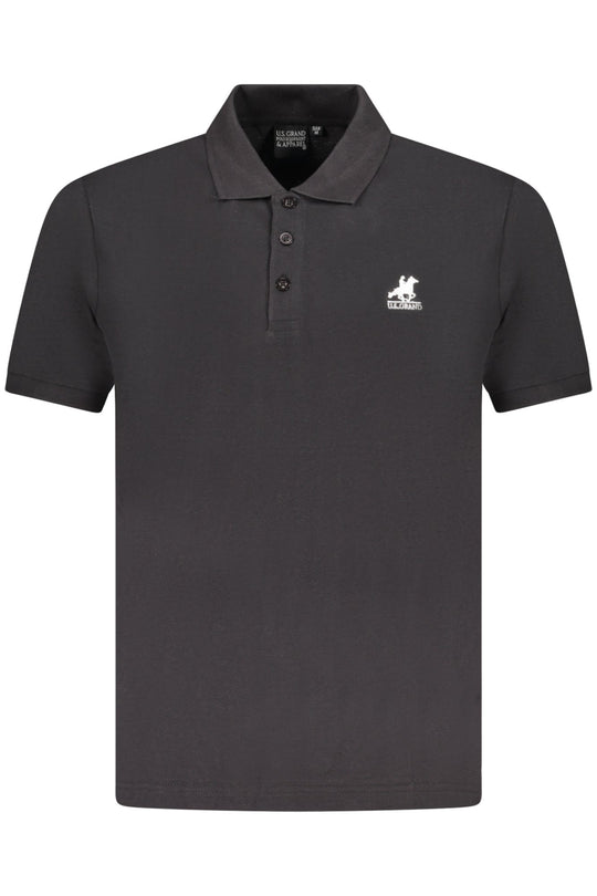 U.S. Grand Us Grand Polo Short Sleeve Men's Black