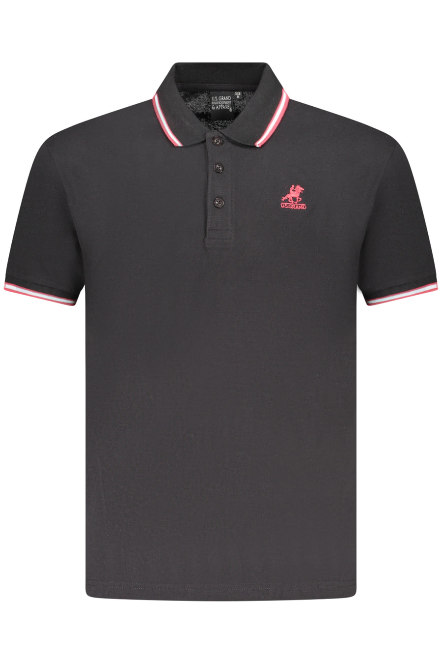 U.S. Grand Us Grand Polo Short Sleeve Men's Black