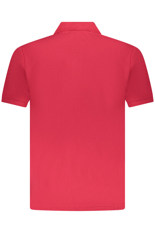 U.S. Grand Us Grand Men's Short-Sleeve Polo Shirt, Red