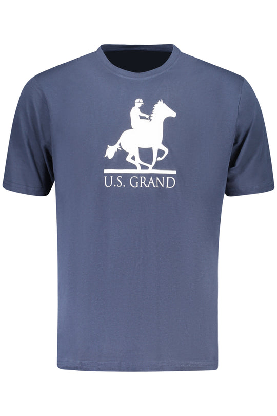 U.S. Grand Us Grand Men's Short-Sleeve T-Shirt Blue