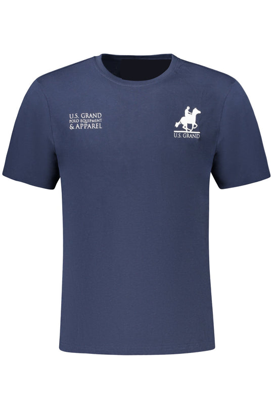 U.S. Grand Us Grand Men's Short-Sleeve T-Shirt Blue
