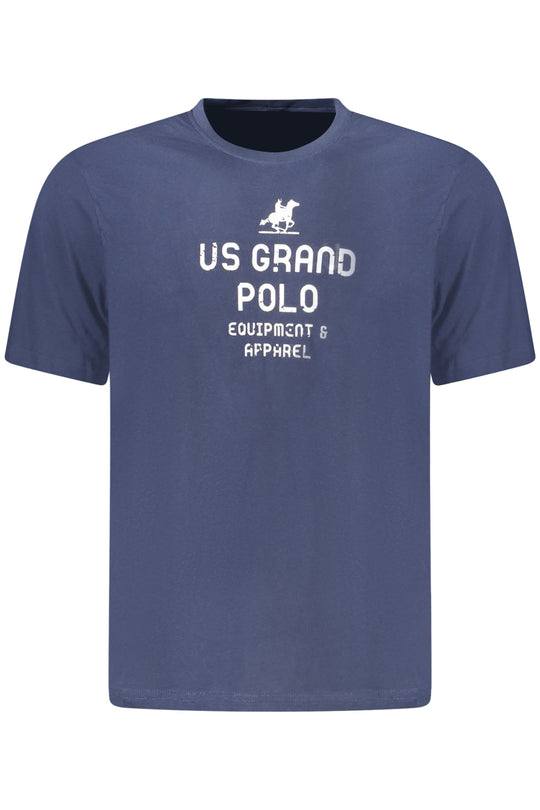 U.S. Grand Us Grand Men's Short-Sleeve T-Shirt Blue