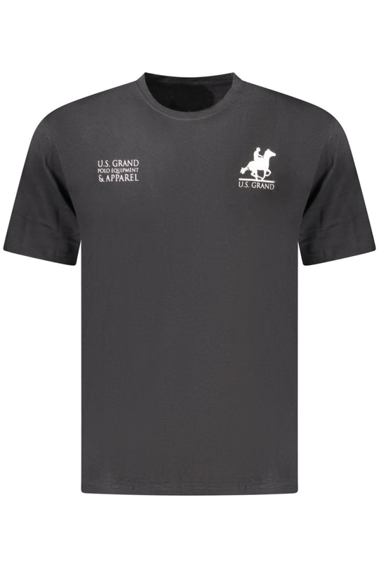 U.S. Grand Us Grand Men's Black Short-Sleeve T-Shirt
